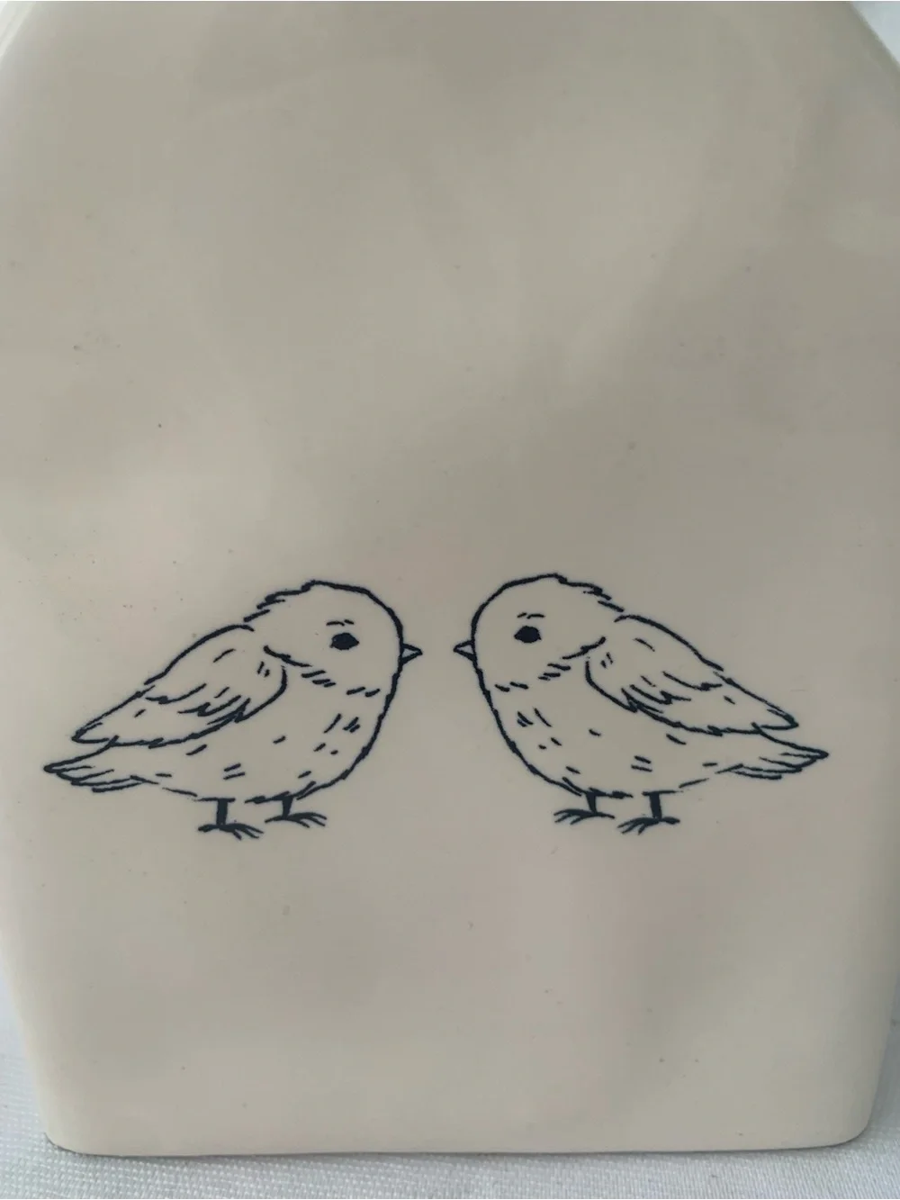RAE DUNN Artisan Collection By Magenta Ceramic White Bird House 